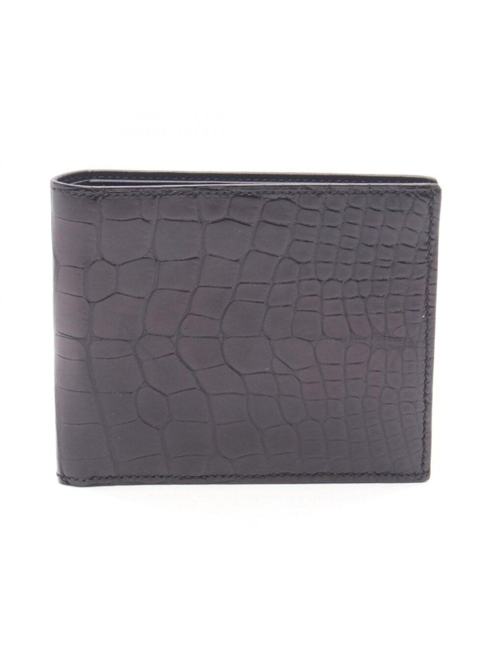 Hermes Bifold Wallet Citizen Twill Compact Black